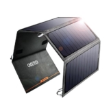 CHOETECH 24W Solar Ladegerät mit 2 USB Ports Wasserdicht faltbares Solarpanel für iPhone, iPad, Samsung, Lautsprecher und andere Geräte -